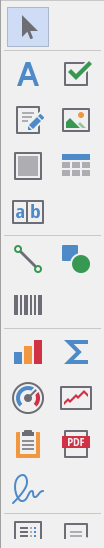 SirkelData Reportdesigner Toolbox