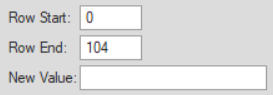 Sirkel Toolbar Row Value