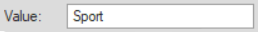 Sirkel Toolbar Value